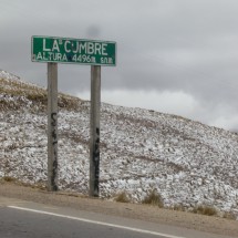 The highest point between La Paz and Cochabamba